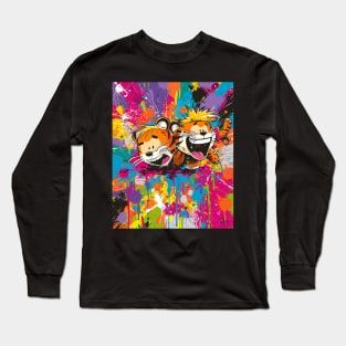 Calvin and Hobbes Classic Comedy Long Sleeve T-Shirt